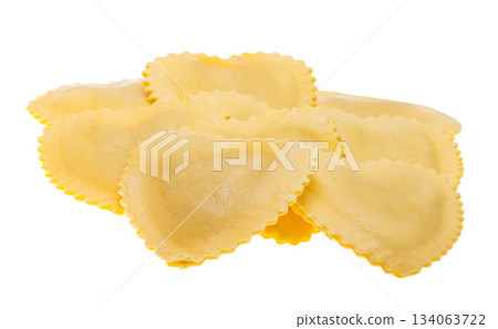 Italian ravioli isolated Italian ravioli isolated 134063722