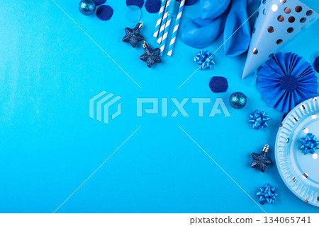 Blue monday concept, post-holiday blues 134065741