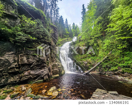 Mountain Symphony The Power and Grace of a Waterfall Mountain Symphony The Power and Grace of a Waterfall 134066191