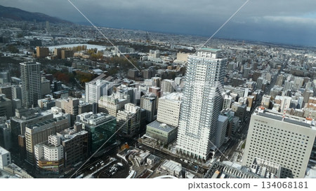 晴朗日子裡的札幌景色 134068181