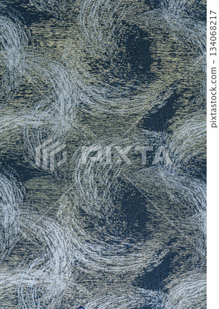 Navy Blue Lurex Fabric Texture with White Brushstrokes Navy Blue Lurex Fabric Texture with White Brushstrokes 134068217
