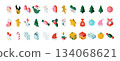 Christmas Isometry Objects Set 134068621