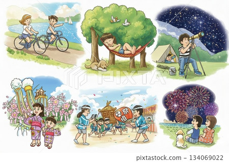 夏天的回憶 134069022