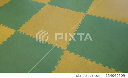 Vivid sensory flooring with soft textures for rehabilitation purposes Vivid sensory flooring with soft textures for rehabilitation purposes 134069309