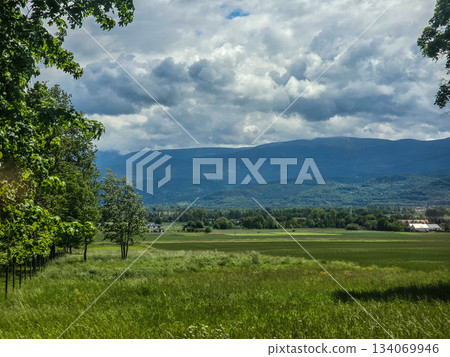 Timeless Peaks Harmony of Mountain Vistas Timeless Peaks Harmony of Mountain Vistas 134069946