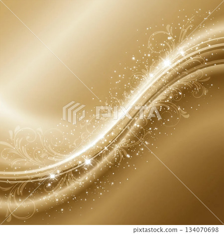 奢華金色優雅背景 奢華金色優雅背景 134070698