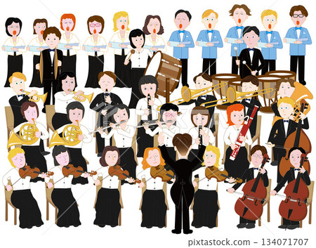 Orchestra concert Orchestra concert 134071707