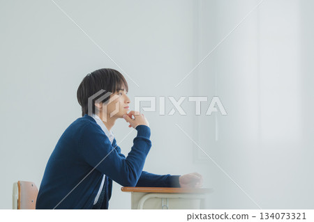男高中生學習 134073321