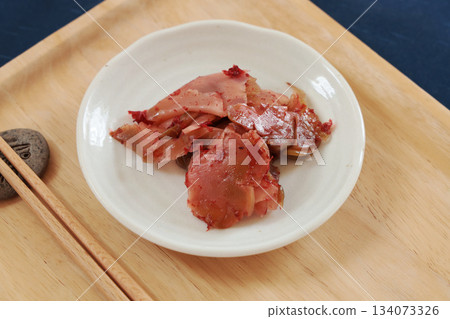 Pickled mustard greens 134073326