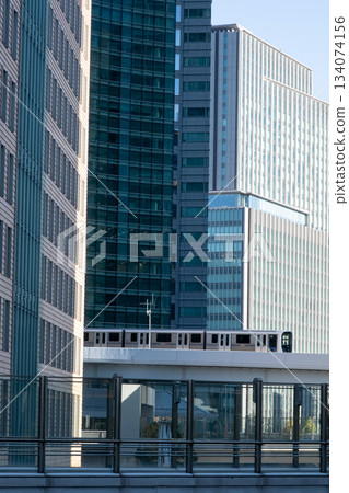 汐留摩天大樓街景 134074156