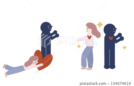 無法忍受沒有愛的女人和獨立生活的女人 134074619