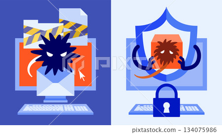 圖示對比加密和EDR阻塞的時刻 134075986