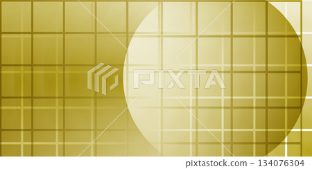 Gold 3D geometric pattern background 134076304