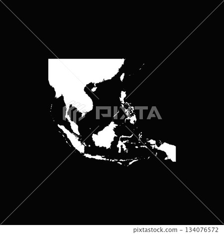 以世界各國輪廓為形狀的「東南亞」圖示系列。 134076572