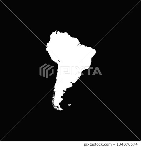 "South America" icon series in the shape of silhouettes of countries around the world. "South America" icon series in the shape of silhouettes of countries around the world. 134076574