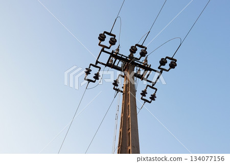 Electric line post three-phase Electric line post three-phase 134077156