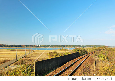 View from Kitaura Lakeside Station, Ibaraki Prefecture View from Kitaura Lakeside Station, Ibaraki Prefecture 134077801