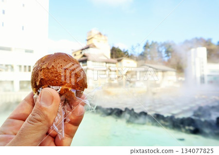 Kusatsu, Gunma Prefecture: Onsen Manju Snack Tour Kusatsu, Gunma Prefecture: Onsen Manju Snack Tour 134077825