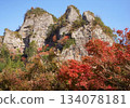 Kyushu Peak and autumn leaves 134078181