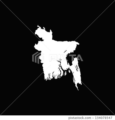 「孟加拉國」圖示系列,形狀為世界上一個國家的輪廓。 「孟加拉國」圖示系列,形狀為世界上一個國家的輪廓。 134078547