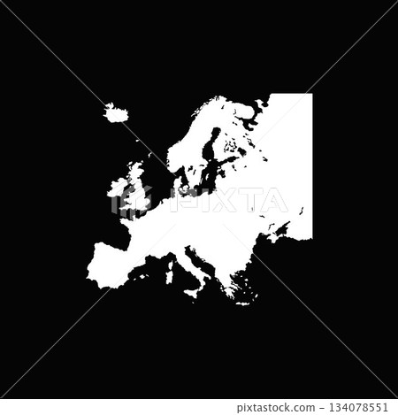 「歐洲」圖標系列，以世界各國的輪廓為造型。 134078551