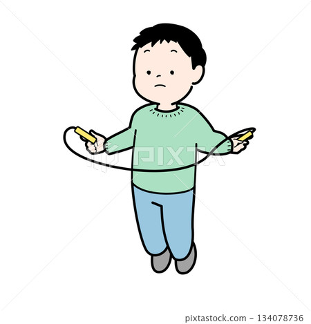 Children skipping rope Children skipping rope 134078736
