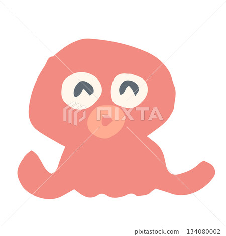 Gentle Ocean Icon Series | Smiling Octopus Gentle Ocean Icon Series | Smiling Octopus 134080002