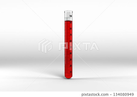 Test tube with chemical solution Test tube with chemical solution 134080949