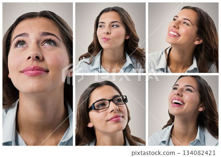 People collage portrait single 5 134082421