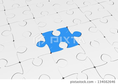 Jigsaw piece missing from jigsaw puzzle 134082646