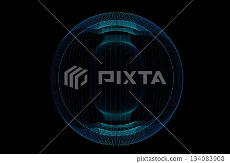 Futuristic black background 134083908