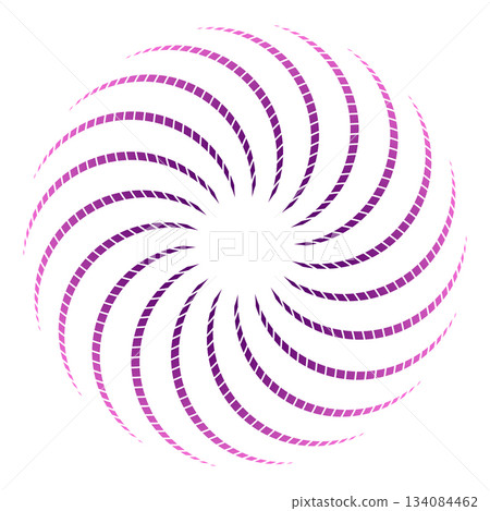 Abstract circles overlap 134084462
