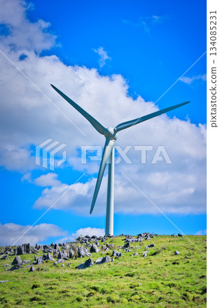 Windmill of Shikoku Karst Windmill of Shikoku Karst 134085231