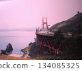 Golden Gate Bridge in the distance 134085325
