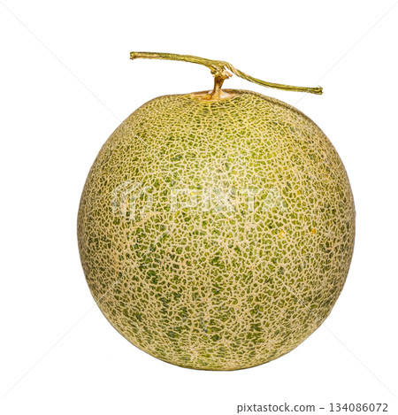Whole fresh green musk melon 134086072