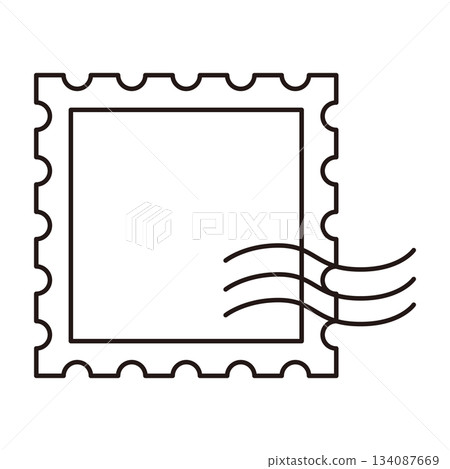 郵票圖標 郵票圖標 134087669