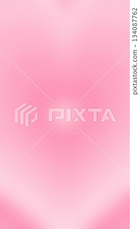 A cute and fantastical pink gradient background with soft hearts dancing in a vertical size 134087762