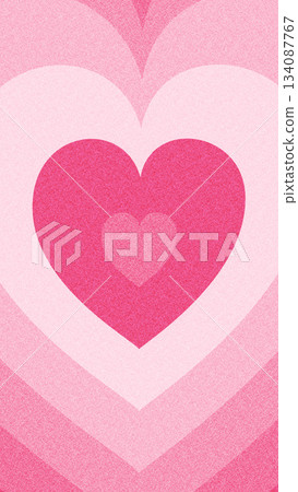A cute, pop, and gentle pink heart wallpaper in a vertical size. A cute, pop, and gentle pink heart wallpaper in a vertical size. 134087767