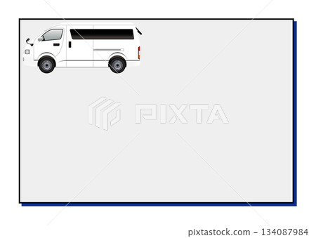 Car and frame Car and frame 134087984