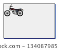 Motorcycle and frame 134087985