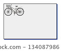 Bicycle and frame 134087986