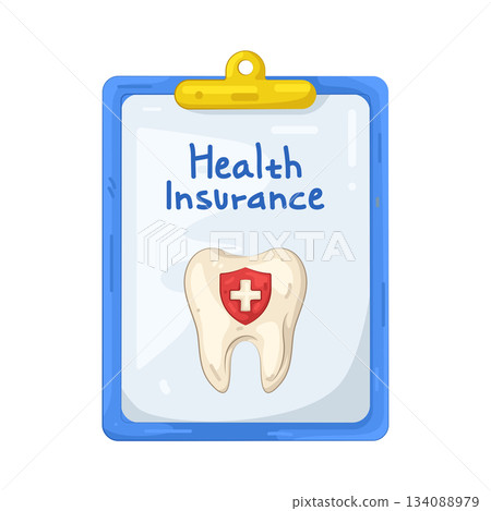 Illustration of health insurance  134088979