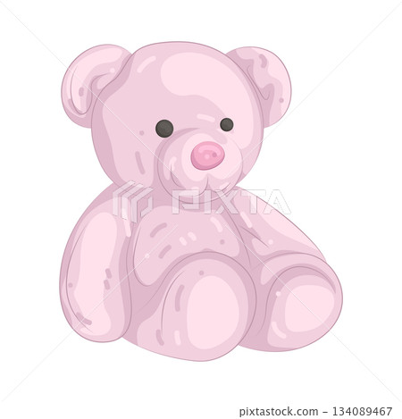 Illustration of teddy bear 134089467