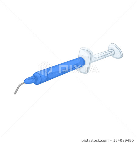 Illustration of dental composite Illustration of dental composite 134089490