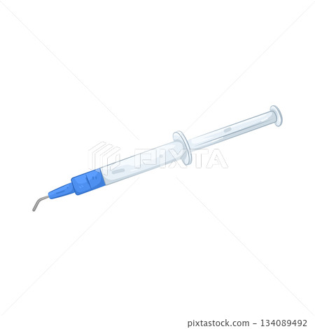 Illustration of dental etch  134089492