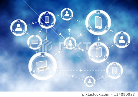 Online community background 134090058