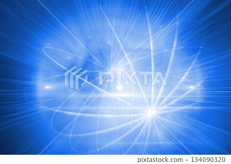 Glowing futuristic sphere Glowing futuristic sphere 134090320