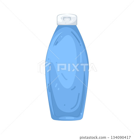 Illustration of softener bottle  134090417