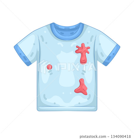 Illustration of dirty clothes  134090418