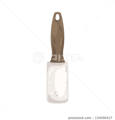 Illustration of lint brush Illustration of lint brush 134090427